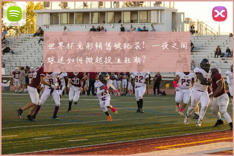 世界杯竞彩销售破纪录！一夜之间球迷如何掀起投注狂潮？