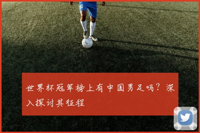 世界杯冠军榜上有中国男足吗？深入探讨其征程