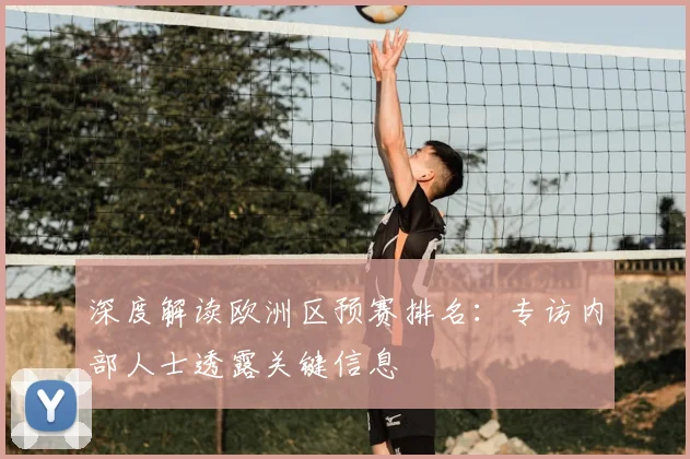深度解读欧洲区预赛排名:专访内部人士透露关键信息